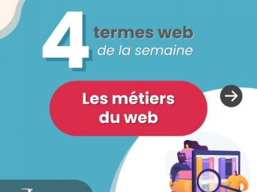 [#DicoDuWeb] Cette semaine, on vous explique les rôles de différents métiers du web ! 🧑🏻‍💼

🔎 Zoom sur les métiers de : chef de projet web, graphiste,...