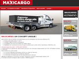 Création site Internet - Maxicargo, solution contre la surcharge des utilitaires 3T5.