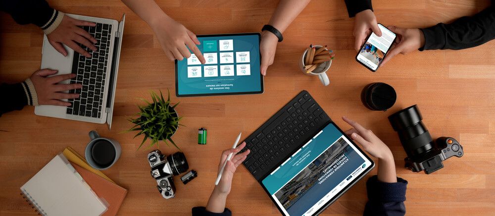 Accompagnement d'une école de formation pour la création de leur site web
