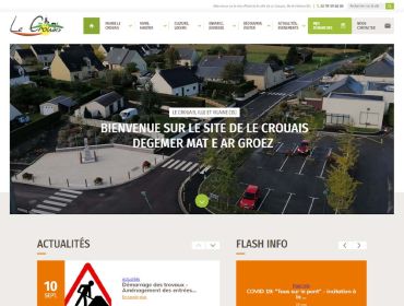 Mairie, Le Crouais, Site Institutionnel 