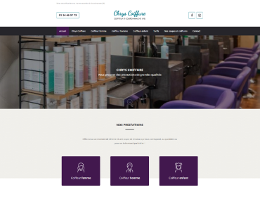 Coiffeur, Salon de coiffure 