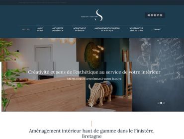 Aménagement intérieur clé en main, agencement intérieur personnalisé en Finistère