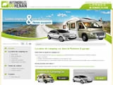 Création site Internet - Location de camping car et vente de voiture