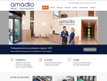 Amadio, imprimeur à Toulouse pour vos brochures, dépliants, affiches, chemises,...