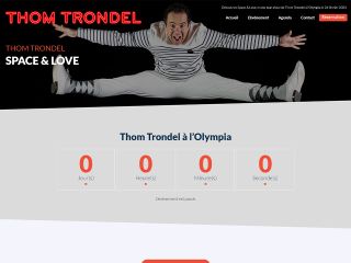 Humour, spectacle, billetterie Webgazelle, One man show, Thom Trondel, Olympia