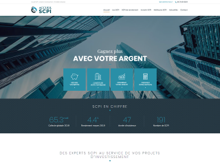 SCPI Rendement, Gestion d'investissement