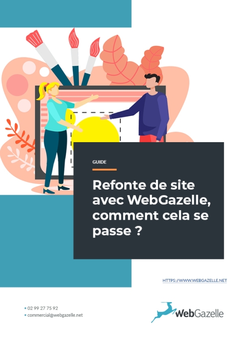 Faire sa refonte de site avec WebGazelle