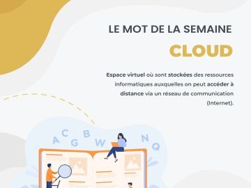 [#MotDeLaSemaine] Au programme cette semaine, un mot que l'on entend souvent.. Mais connaissez-vous sa définition ? ? Parlons du CLOUD ! ?

#Dico #web #cloud...