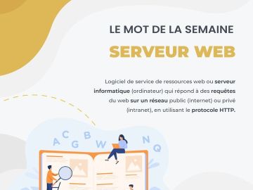 [#MotDeLaSemaine] Aujourd'hui, on définit ensemble ce qu'est un SERVEUR WEB ! ?

#Dico #web #serveur #agenceweb