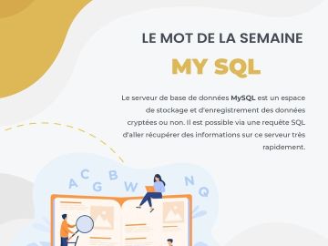 [#MotDeLaSemaine] On continue sur les termes techniques  ?

Aujourd'hui, on définit ensemble ce qu'est un serveur MYSQL ! ⌨

#Dico #web #mysql #professionnel...