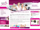 Création site Internet - Idéal Féminin : centre de fitness en Ille-et-Vilaine