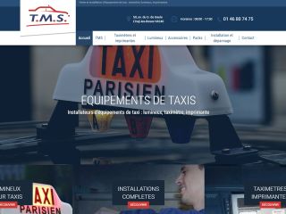 vente équipements pour taxi, installation équipements pour taxi, TMS, accessoires taxi