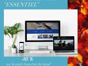 [#Promodumois] ? Octobre chez WebGazelle, c'est le mois Essentiel ! ? Profitez d'une remise de 10% sur nos packs Essentiel, hors modules complémentaires...